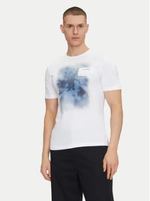 Calvin Klein T-Shirt Photo Print K10K114157 Biały Regular Fit