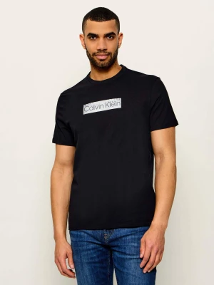 Calvin Klein T-shirt | Regular Fit czarny