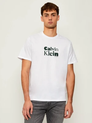 Calvin Klein T-shirt | Regular Fit biały