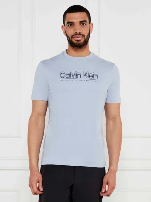 Calvin Klein T-shirt | Regular Fit niebieski