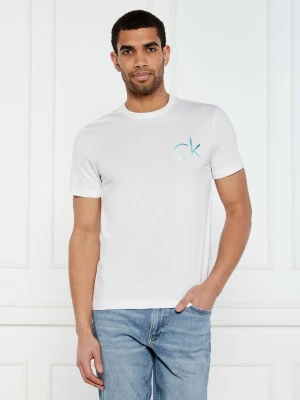 Calvin Klein T-shirt | Regular Fit biały