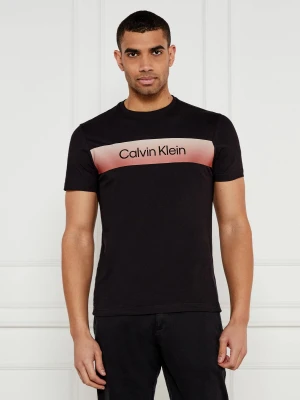Calvin Klein T-shirt | Regular Fit czarny