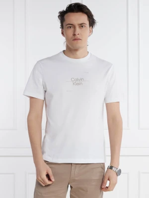 Calvin Klein T-shirt | Regular Fit biały