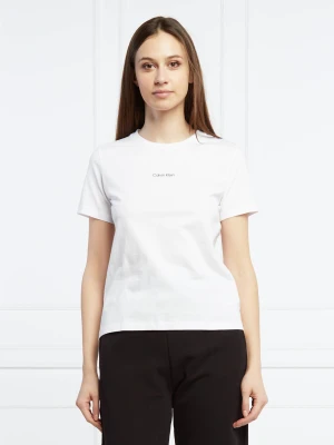 Calvin Klein T-shirt | Regular Fit biały