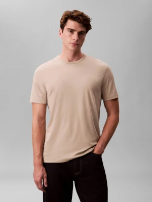 Calvin Klein T-shirt | Regular Fit | pima beżowy