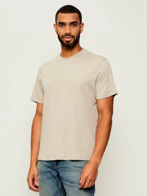 Calvin Klein T-shirt | Regular Fit | pima beżowy