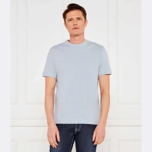 Calvin Klein T-shirt | Regular Fit | z dodatkiem lnu