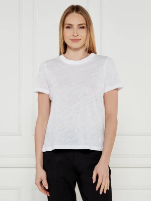 Calvin Klein T-shirt | Relaxed fit | z dodatkiem lnu