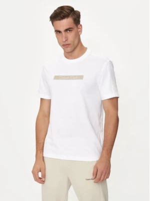 Zdjęcie produktu Calvin Klein T-Shirt Shadow Logo K10K113110 Biały Regular Fit