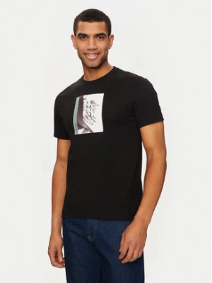 Calvin Klein T-Shirt Shadow Photo K10K113108 Czarny Regular Fit