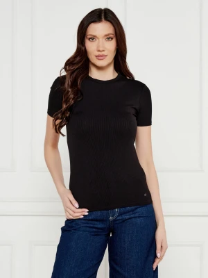 Calvin Klein T-shirt | Slim Fit czarny