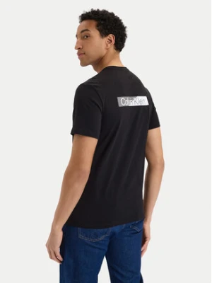 Calvin Klein T-Shirt SS 30s EU LV04LG810G Czarny Slim Fit