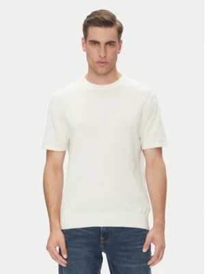 Calvin Klein T-Shirt Supima LV04LC333G Écru Regular Fit