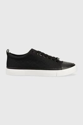 Calvin Klein tenisówki VULC LACE UP - MONO damskie kolor czarny HW0HW01777