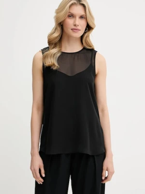 Calvin Klein top damska kolor czarny gładka LV044C178G