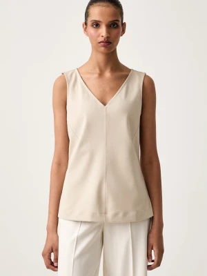 Calvin Klein top damski beżowy