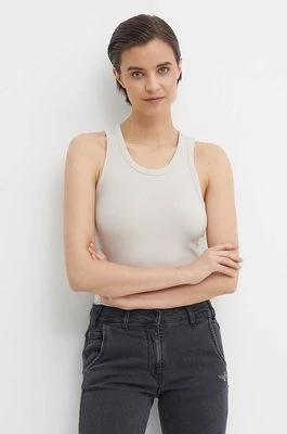 Calvin Klein top damski kolor beżowy K20K206554