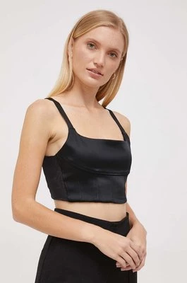 Calvin Klein top damski kolor czarny