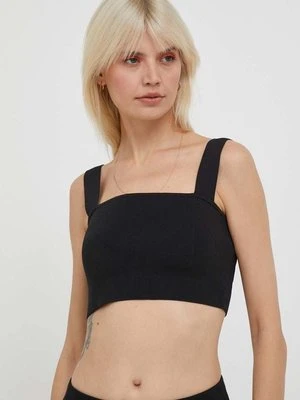 Calvin Klein top damski kolor czarny