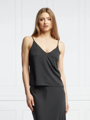 Calvin Klein Top | Slim Fit czarny