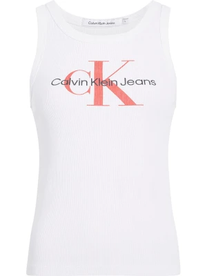 Calvin Klein Top w kolorze białym rozmiar: XL