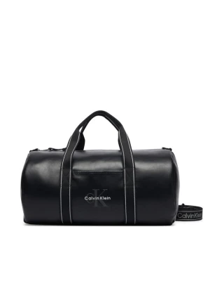 Calvin Klein Torba Bold Logo Webbing Weekender LV04D3461G Czarny