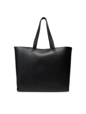 Calvin Klein Torba Ck Premium Leather E/W Tote Xl K50K512894 Czarny