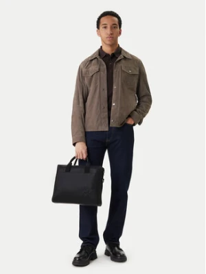 Calvin Klein Torba na laptopa Bold Ck Commuter LV04D3312G Czarny
