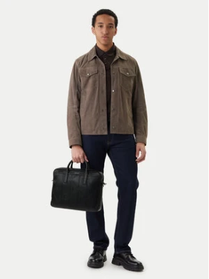 Calvin Klein Torba na laptopa Emblem Aop Emboss Commuter LV04D3329G Czarny