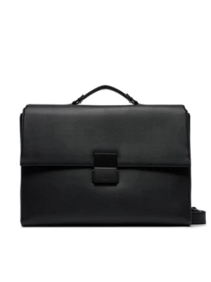 Calvin Klein Torba na laptopa Iconic Plaque Laptop Bag K50K511651 Czarny