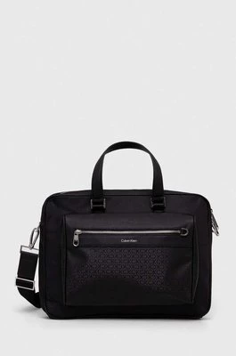 Calvin Klein torba na laptopa kolor czarny