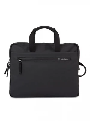 Calvin Klein Torba na laptopa Rubberized Slim Conv Laptop Bag K50K510796 Czarny