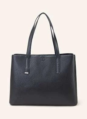 Calvin Klein Torba Shopper Ck Plaque schwarz