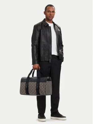 Calvin Klein Torba weekendowa Mixed Emblem Aop LV04D3379G Beżowy