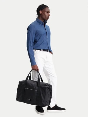Calvin Klein Torba weekendowa Sleek Nylon Weekender Bag LV04D3043G Czarny