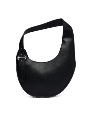 Calvin Klein Torebka Asym Buckle Shoulder Bag LV04F3872G Czarny