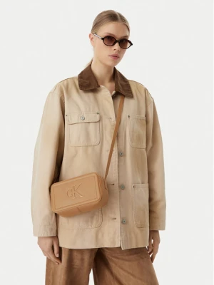 Calvin Klein Torebka Bold Ck Camera Bag LV04F3220G Beżowy