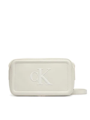 Calvin Klein Torebka Bold Ck Camera Bag LV04F3220G Biały