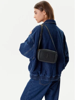 Calvin Klein Torebka Bold Ck Camera Bag LV04F3220G Czarny