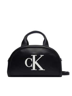 Calvin Klein Torebka Bold Ck Dome Crossbody LV04F3895G Czarny