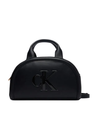 Calvin Klein Torebka Bold Ck Dome Crossbody LV04F3895G Czarny