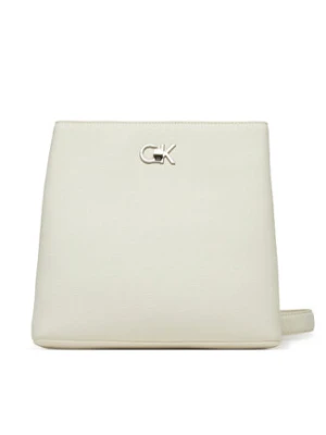 Calvin Klein Torebka Ck Bucket Bag_Tex K60K613179 Biały