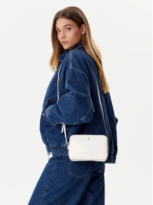 Calvin Klein Torebka Ck Camera Bag LV04F3173G Biały