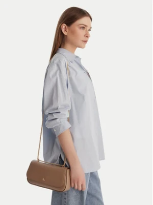 Calvin Klein Torebka Ck Convertible Chain Small Bag LV04F3172G Beżowy