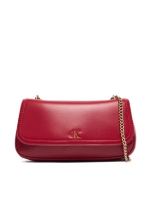 Calvin Klein Torebka Ck Convertible Chain Small Bag LV04F3172G Bordowy