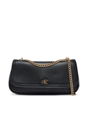 Calvin Klein Torebka Ck Convertible Chain Small Bag LV04F3172G Czarny