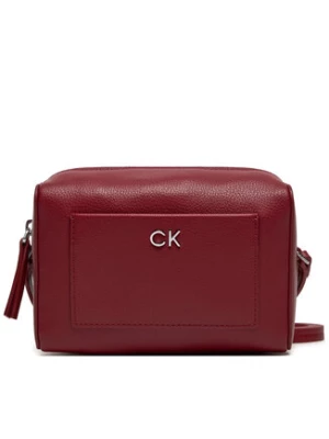 Calvin Klein Torebka Ck Daily Camera Bag Pebble K60K612274 Czerwony