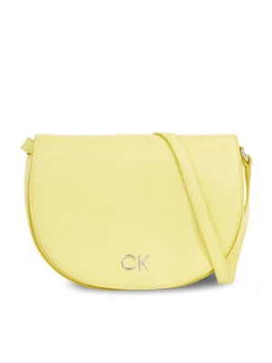 Calvin Klein Torebka Ck Daily Saddle Bag Pebble K60K611679 Żółty