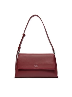 Calvin Klein Torebka Ck Daily Shoulder Bag Pebble K60K612139 Bordowy