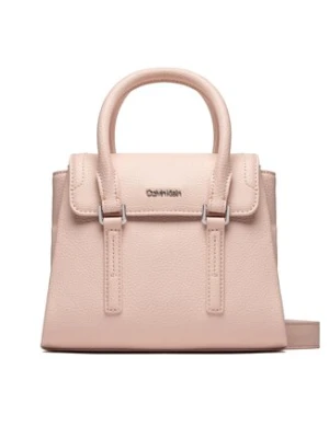 Calvin Klein Torebka Ck Elevated Satchel Mini K60K609851 Różowy